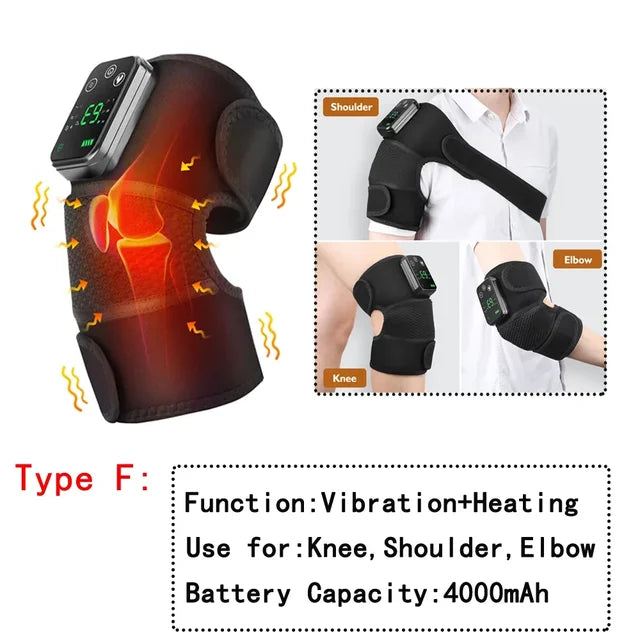 Experience Soothing Relief with Knee Heat Massager | KNEAD RELIEF